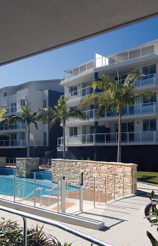 aqua apartments project 